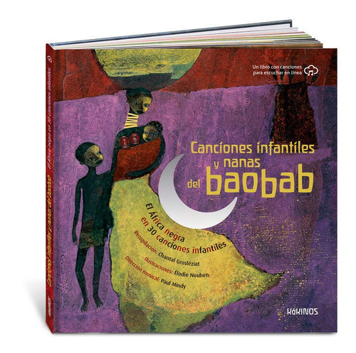 Canciones Infantiles Y Nanas Del Baobab, De Grosleziat, Chantal. Editorial Kokinos, Tapa Dura En Español