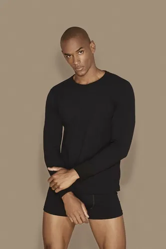 Camisetas manga larga hombre algodón best sale