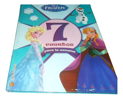 Libro Frozen 7 Cuentos Para La Semana 