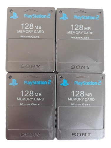 1 Memory Card Ps2 128mb Novo Frete Melhor Pergunte