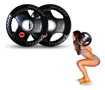 Comprar Disco Olímpico Recubierto Con Caucho 5kg(11lb\u002F2pulgada)2pzas