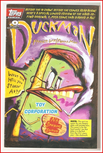 Revista Duckman Private Dick/family Man N° 0 February '90s @