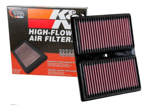 Filtro Ar K&n Kn Vw Up Tsi Golf Virtus Polo Nivus 33-3037