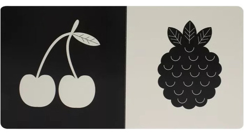 Imagem 5 de 7 de Livro Infantil Cartonado Para Bebês Escolinha Baby Montessori - Contrastes! Jardim, Todolivro