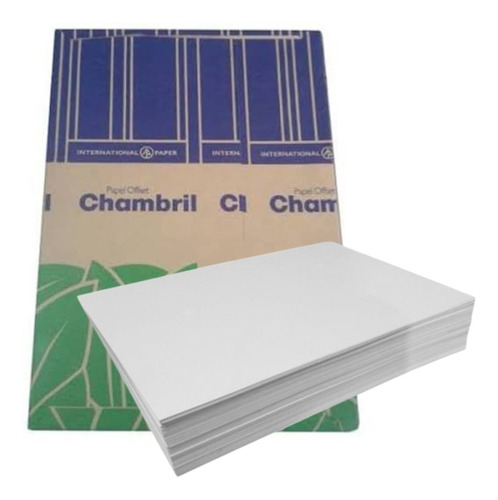 Papel Offset Branco 240g/m2 30x30 150 Folhas