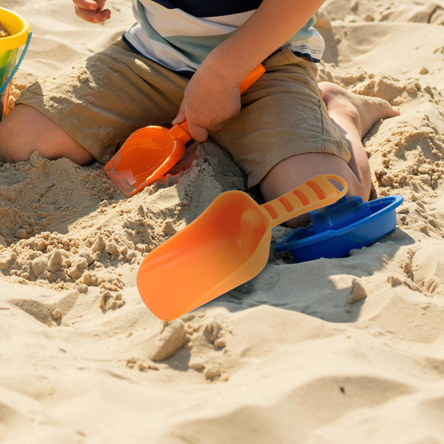 4 Palas De Playa Para Niños: Pala Para Jugar Con Arena, De C