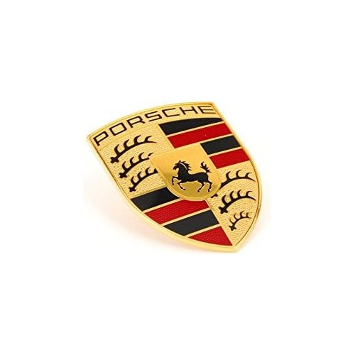 Emblema Capot Delantero Porsche Logotipo