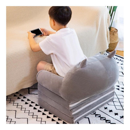 Sofá Plegable Para Niños Pequeños, Sillón, Funda Lavable Color Dog