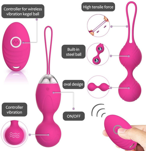 Imagen 3 de 9 de Masajeador De Pelota Portátil Kegel Fitness
