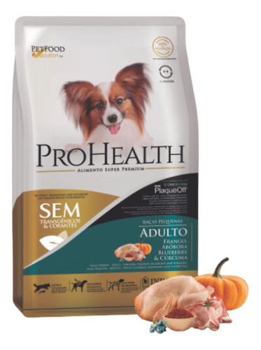 Pro Health Cães Raças Pequenas Adulto Frango Vegetais 1,0 Kg