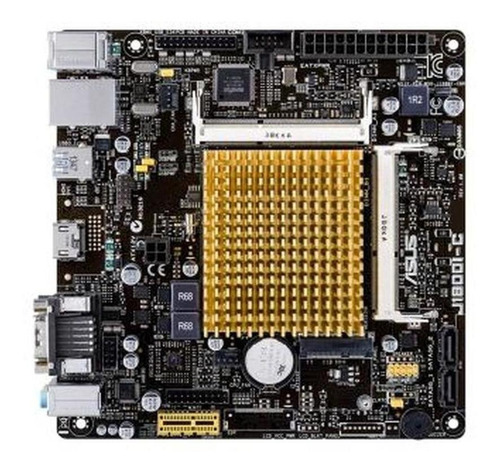 Placa Mãe Asus J1800 I - C/ Br, Ddr3l, Mini Itx Oem