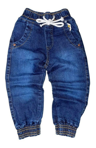 Calça Jogger Jeans Infantil Menino Masculina Envio 24hs