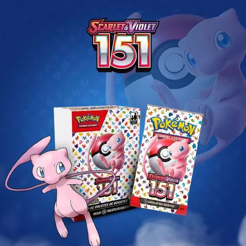 Mini Box - Pokémon - Escarlate e Violeta 151 - Copag em Promoção