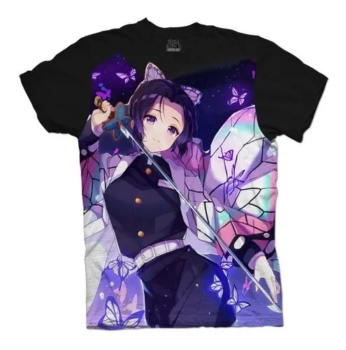 Camiseta Kimetsu no Yaiba Enmu Oni do Trem Infinito - Branco