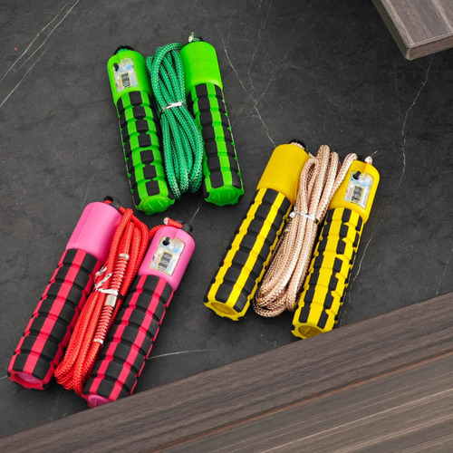 Pack 12 Cuerdas Saltar Ejercicio Fit Gym Casa Gimnasio Box