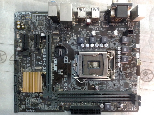 Placa 1151 H-110m-k D3 Asus Ddr3 Sexta Y Septima Generacion