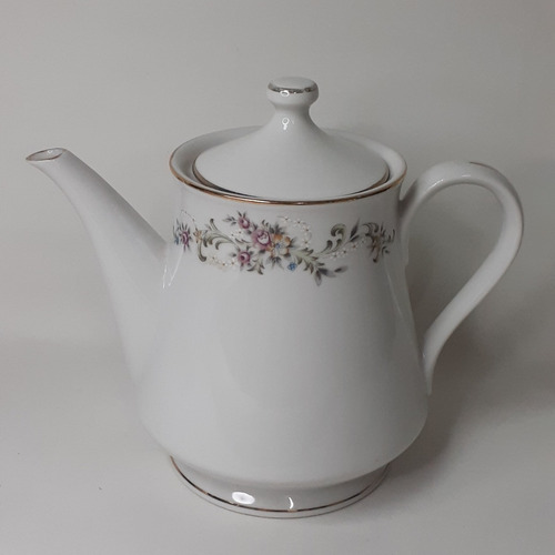 Tetera De Fina Porcelana Made In Japón Bella Y Decorativa (Usado)