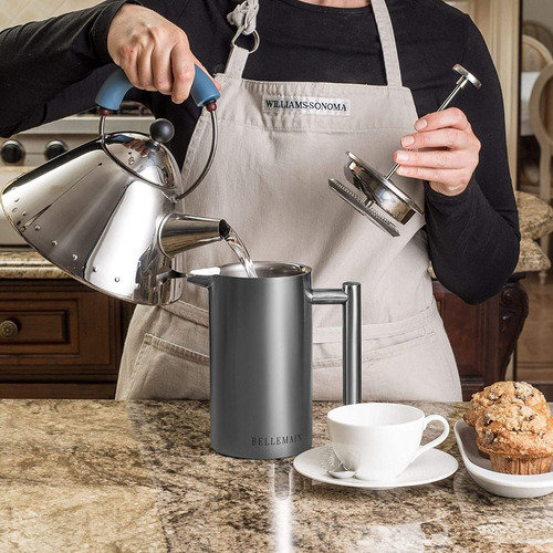 Cafetera De Prensa Francesa De Acero Inoxidable