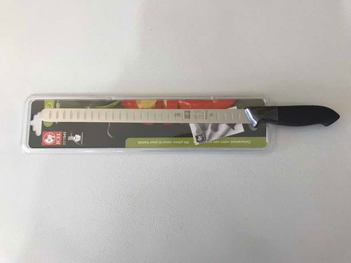 Cuchillo Cecinero/ Jamon Serrano 12 Pulgadas Troquelado Icel