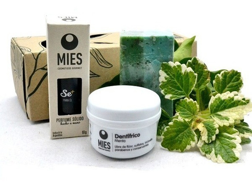 Imagen 1 de 3 de Kit Perfumate Para Hombre Cosmetica Natural Vegana Para El