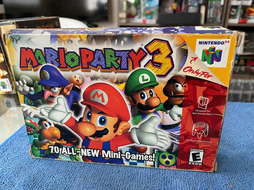 Mario Party 3 Nintendo 64!!! En Caja
