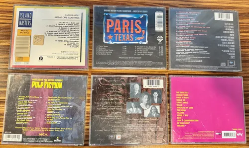 Musica De Peliculas Sountrack 6 Dcs Pulp Fiction, Etc Impec (Usado)