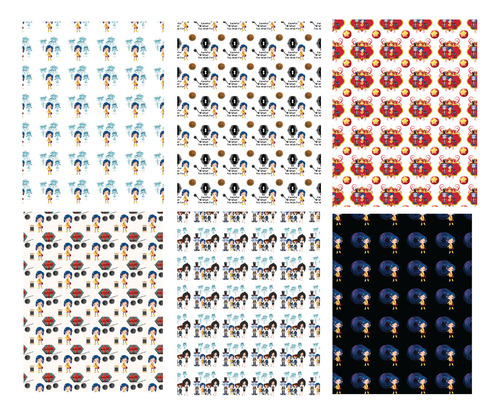 Papeles Digitales Coraline X14 Estampados Imprimibles