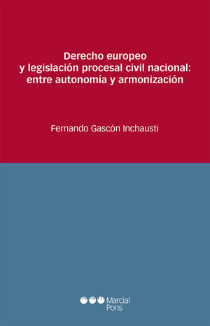 Libro Derecho Europeo Y Legislación Procesal Civil  Original