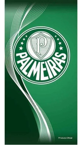 Toalha De Banho Aveludada Palmeiras Buettner Personalize Cor Verde