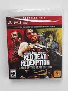 Red Dead Redemption Juego Ps3 Nuevo Y Sellado.