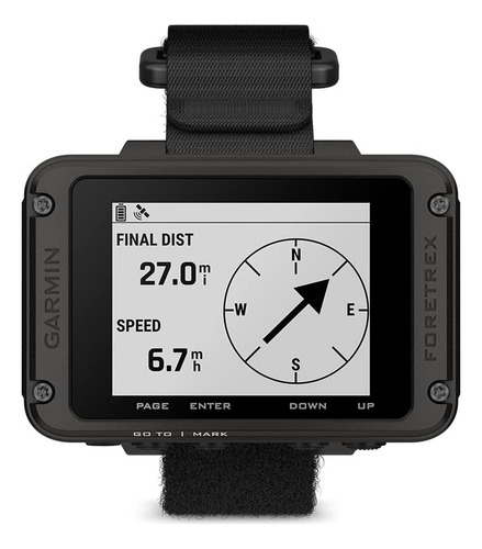 Navegador Gps Garmin Foretrex 801 Montado En La Muñeca