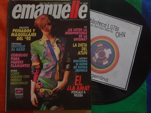 Revista Emanuelle Nº57 Gabriela Acher Maria Julia Alzogaray 