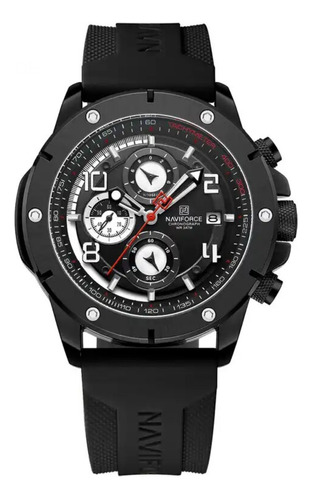 Naviforce Reloj Deportivo Para Caballero Cronógrafo New 