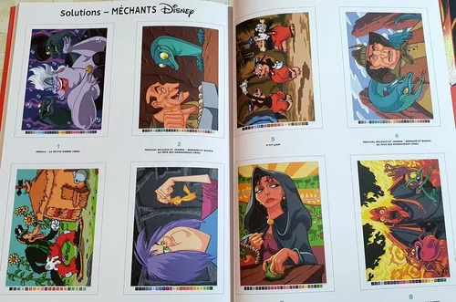 Colorea Y Descubre El Misterio Disney Villanos