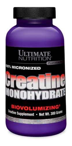 Creatina Monohidratada 300g Ultimate Nutrition Tienda Fisica