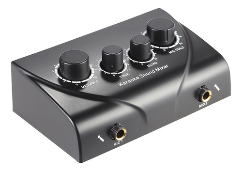 Adaptador Amplificador De Audio Estéreo Portátil Sound Mixer