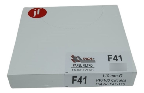 Papel Filtro Cuantitativo C/100 Fagalab F41-110