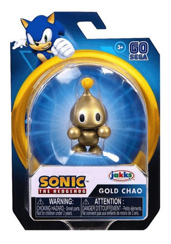 Sonic The Hedgehog Gold Chao Figura Articulada 7cm