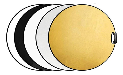 Selens - Reflector Redondo Con Mango 5 En 1, Plegable, Con F