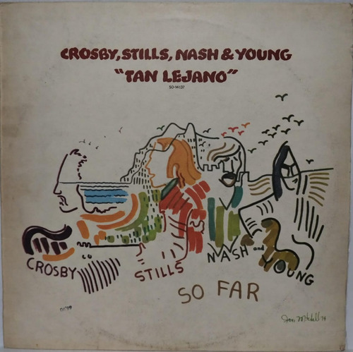 Crosby, Stills, Nash & Young  Tan Lejano (so Far) Lp