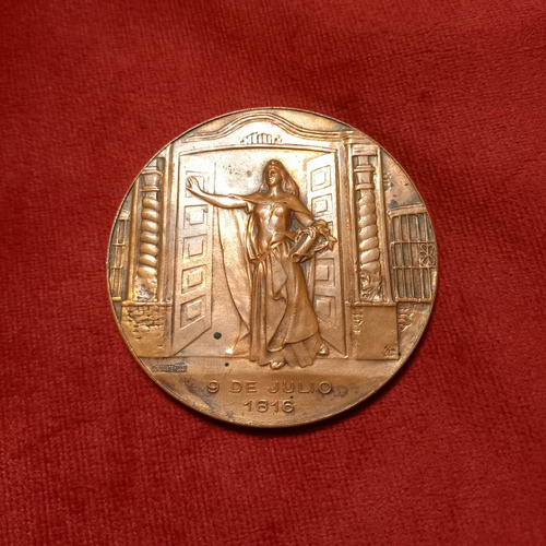 Medalla Oficial Del Centenario A La Independencia 1916