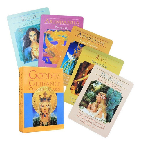 Oráculo Orientação Da Deusa | Goddess Guidance Cartas Tarot