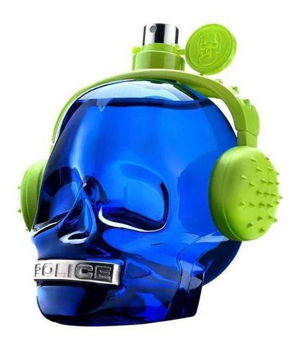 Perfume Police To Be Mr Beat para hombre, 125 ml, volumen de la unidad: 125 ml