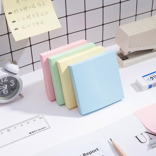 M&g 4 Pcs Sticky Note High Adhensive Portable