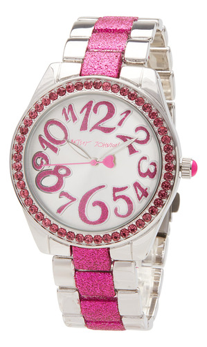 Betsey Johnson Reloj Para Mujer - Reloj De Pulsera Con Bisel