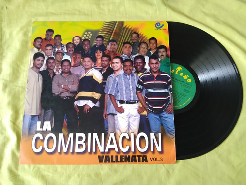 La Combinación Vallenata Vol 3 Lp Rare Costeño 1999 Colombia