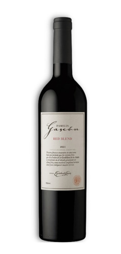 Vino Familia Gascón Red Blend 750ml Escorihuela Gascón