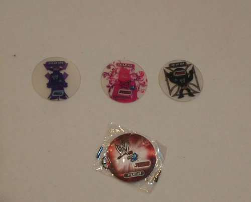 Tazos Wwe 16 Piezas No Repetidos (Usado)