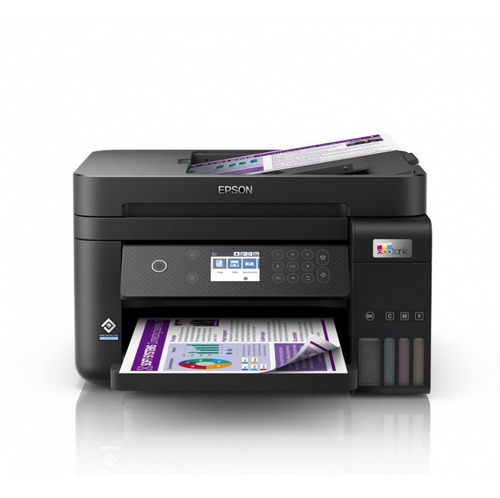 Imagen 3 de 10 de Impresora A Color Multifunción Epson Ecotank L6270 Wifi110v