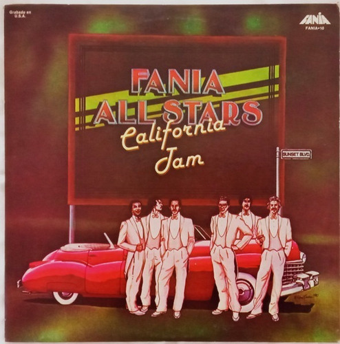 Lp Fania All Stars (salsa) - California Jam 1981 - Ed Mex